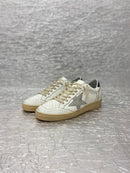 Tenis Ball Star Branco/Gelo/Cinza Golden Goose