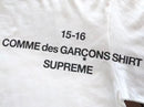 Camiseta de manga longa Supreme x Comme des Garçons Shirt