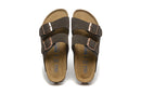 Sandália Arizona Birkenstock Camurça