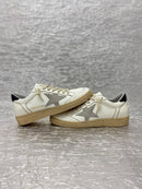 Tenis Ball Star Branco/Gelo/Cinza Golden Goose
