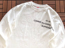 Camiseta de manga longa Supreme x Comme des Garçons Shirt