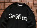 Suéter Off-White em tricô intarsia