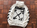 Moletom Off-White Brush-Stroke