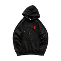 Moletom "De Couer" AMI Paris Preto