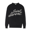 Suéter Mohair Logo Yves Saint Laurent