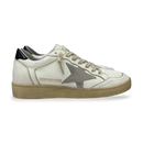 Tenis Ball Star Branco/Gelo/Cinza Golden Goose