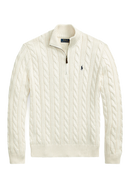 Suéter Quarter Zip Tricotado